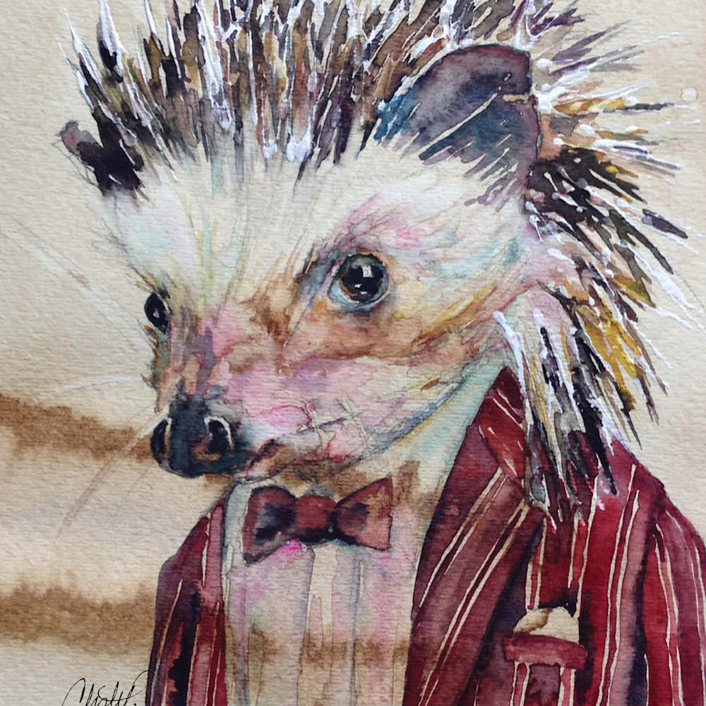 Hedgehog signed ymasxk