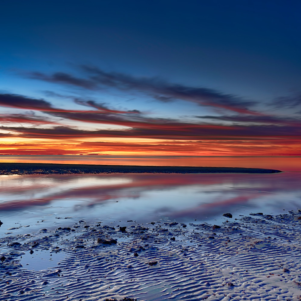 Low tide sunrise mashes sands tcbnta