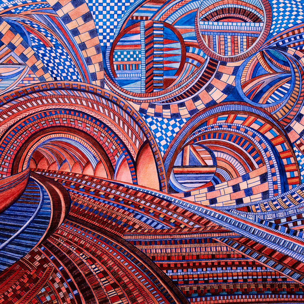 Subway maze of patterns i84p2p