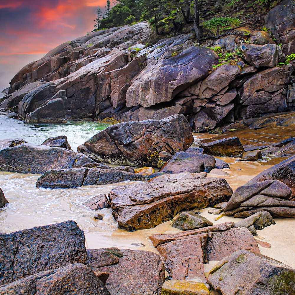 Acadia coast dusk wdbpds
