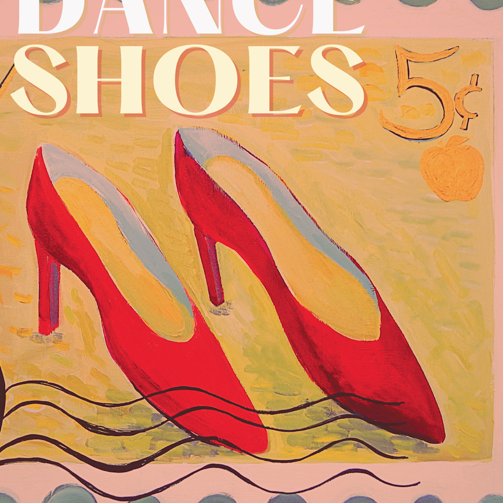 Dance shoes poster xsfuot