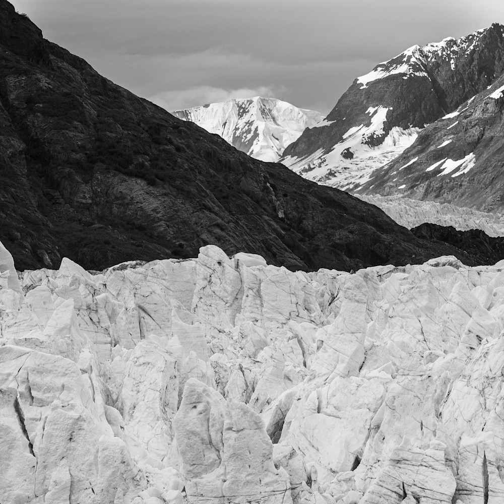 Glaciers and mountains alaska ked46k