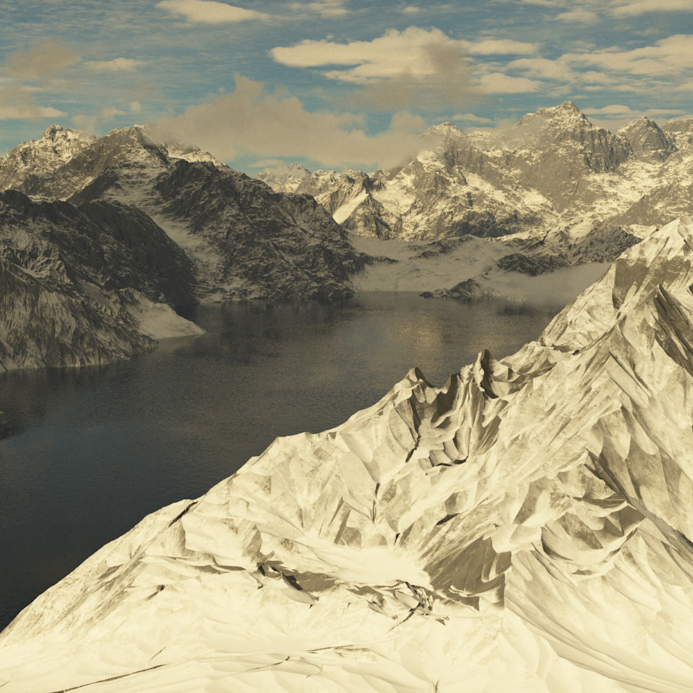 Alpine lake bkqi2i