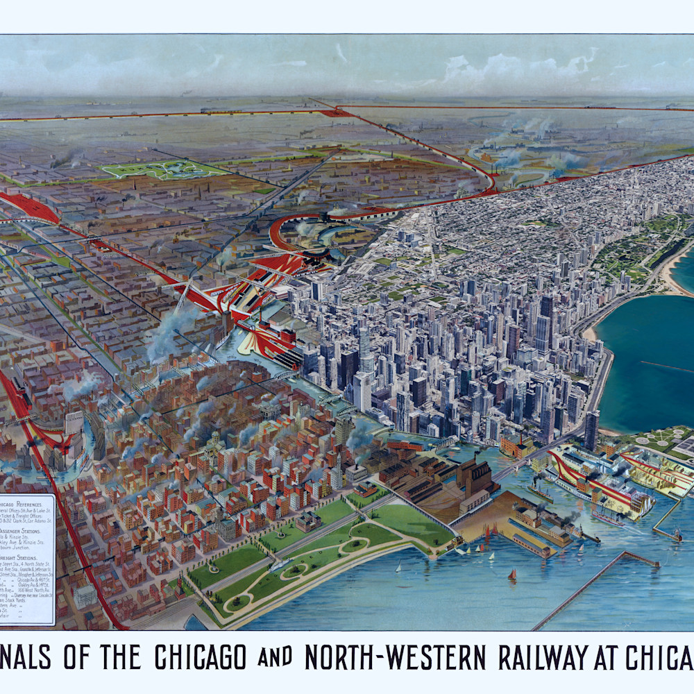 Final terminals of the chicago and north western railway for website kuysrn
