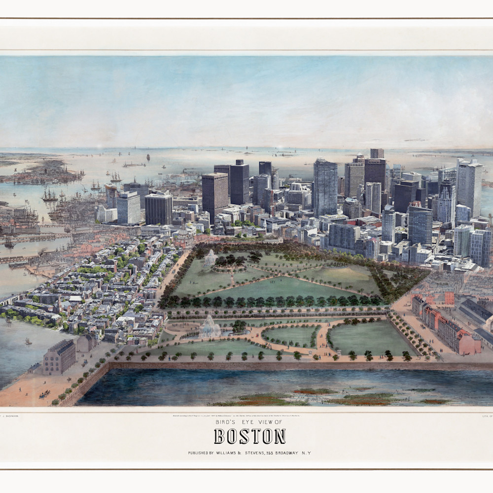 Final bird s eye view of boston 1850 dp04th