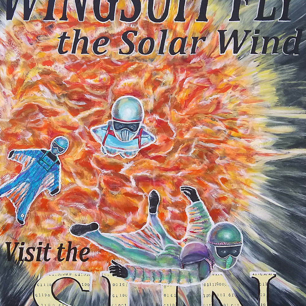 Wingsuit fly painting sglcmm