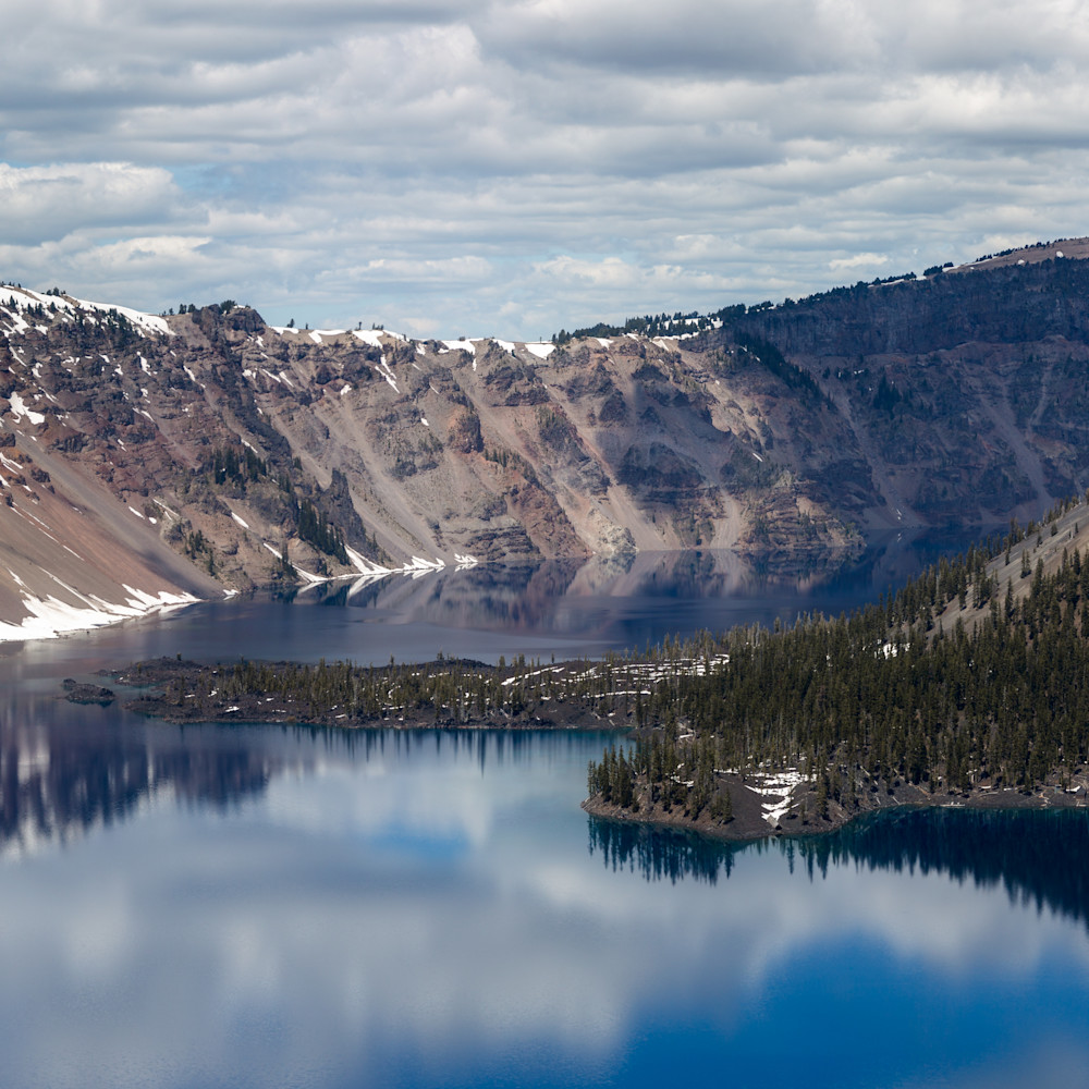 Crater lake reflection daytime 10479 x 3289 6a4a0380 pano 1 neablv