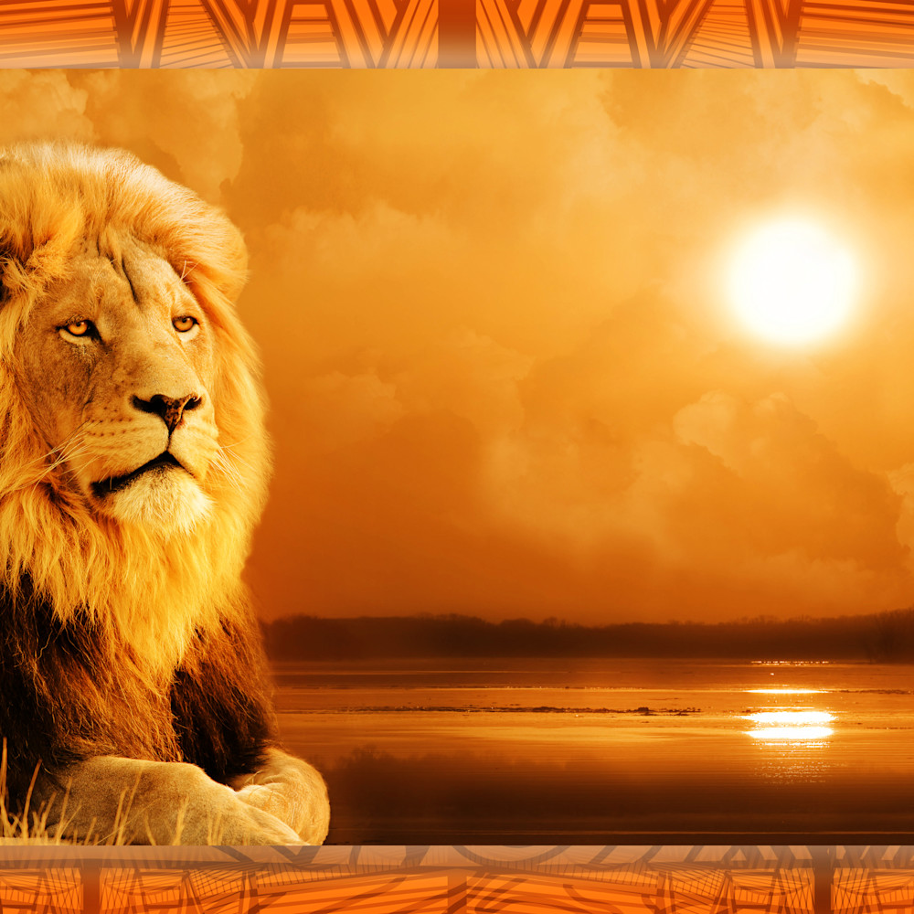 Golden king lion 2021 40x25 jovjno