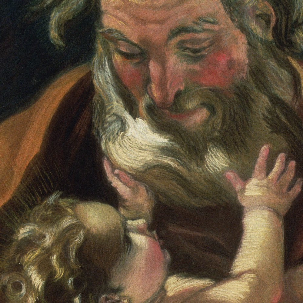 St. joseph and the infant jesus copy xhv8xk