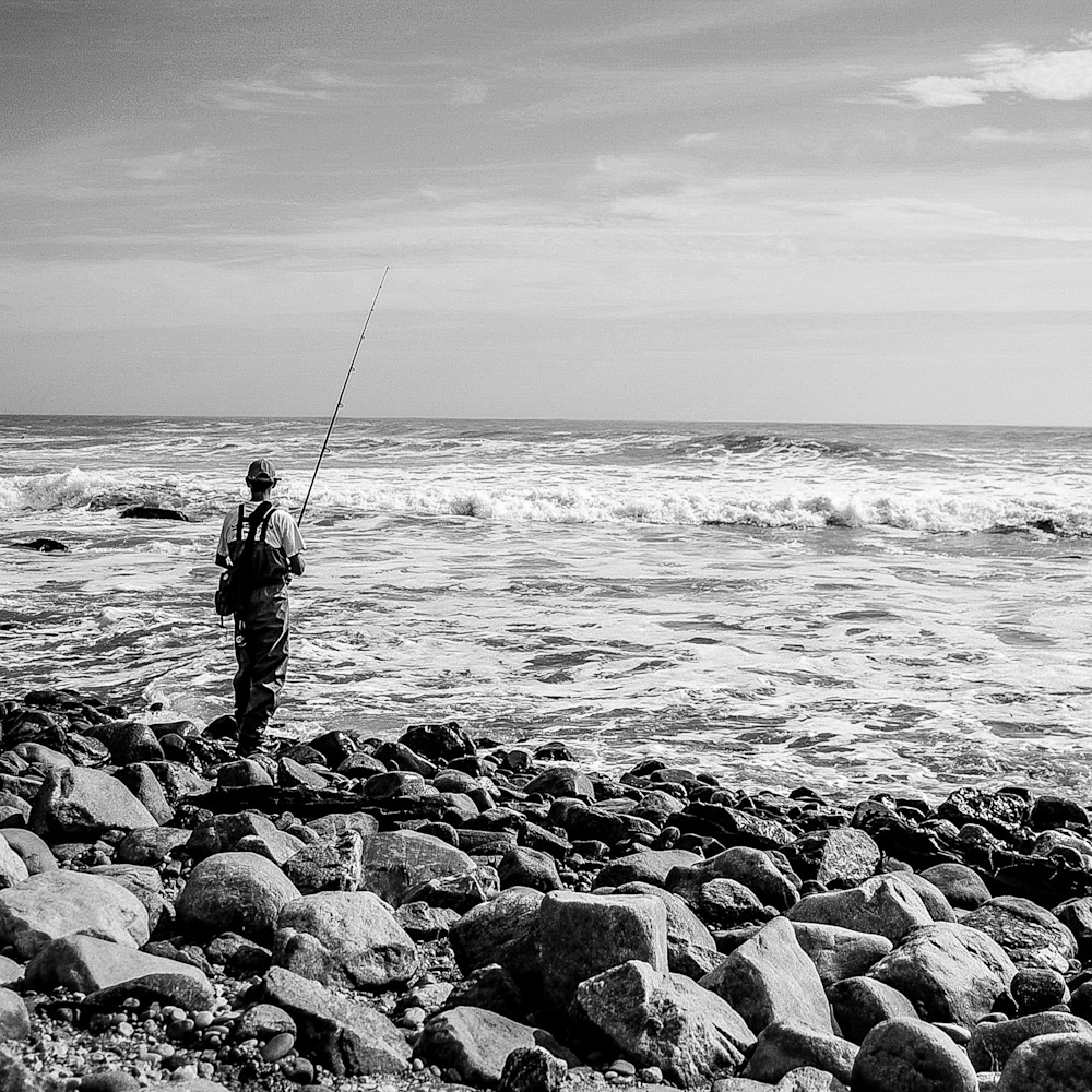 Montauk fisherman 18 x 24 exof59
