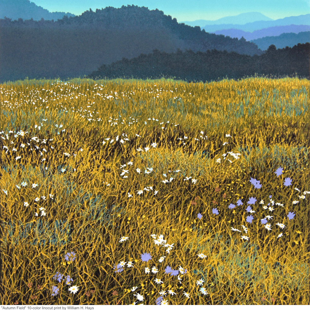 Autumn Field Calendar Art William H. Hays