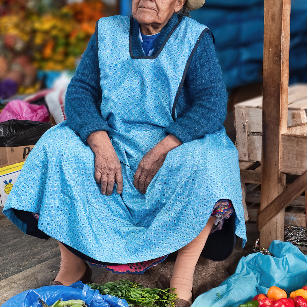 Peruvian vegetable merchant zd1sxz