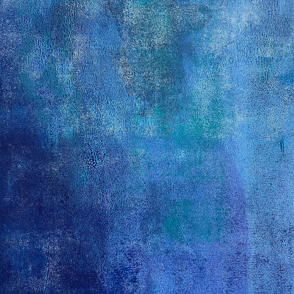 Blue 2  abstraction 9 21 12 x16  y8ayif