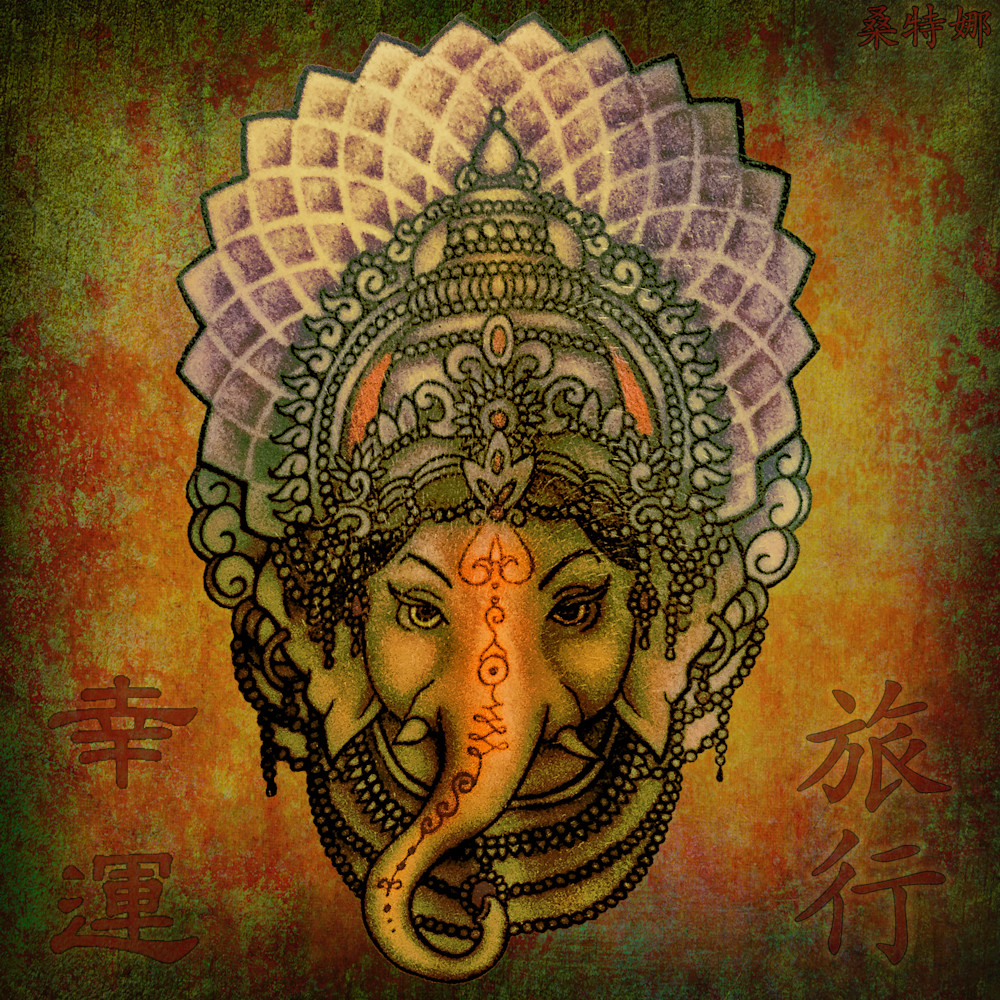 Ganesha   good fortune on journey chpisp