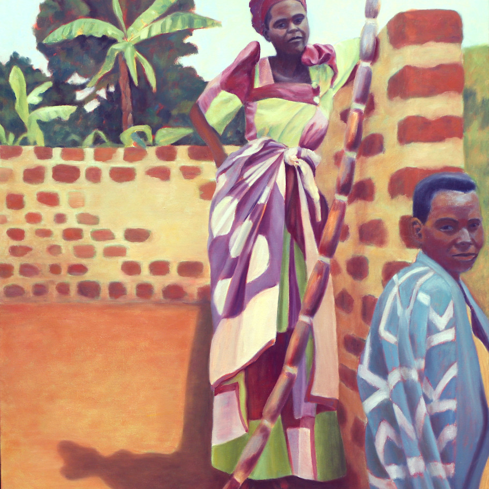 Barbara lidfors african woman leaning on a wall ps uvyuqi