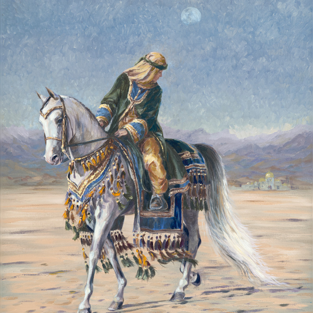 Elena eros desert ride oil on canvas 29x23 sold available for prints only zjtrns
