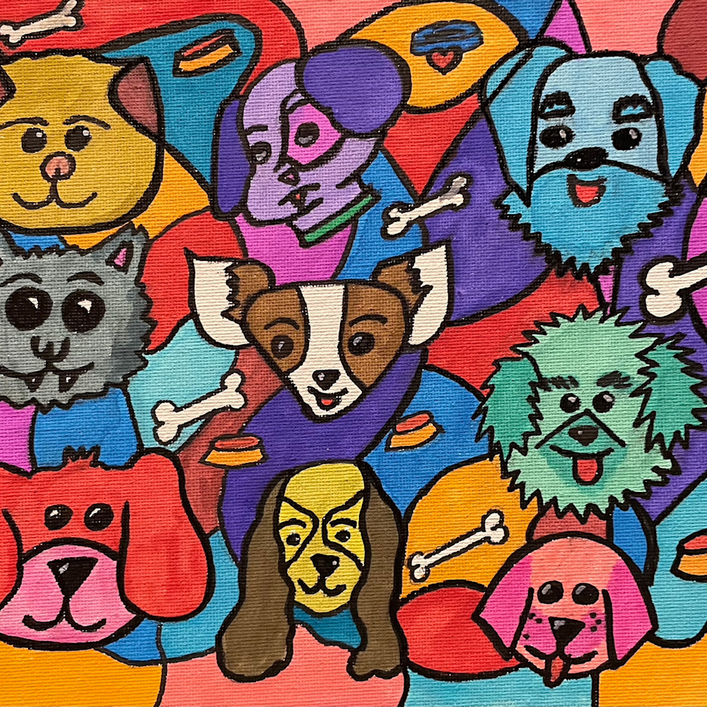 Puppy pop mosaic nqhzk6