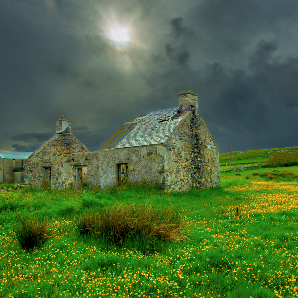 Abandoned cottage islay scotland 1  june 2015 high res 24x36 t1f2wi