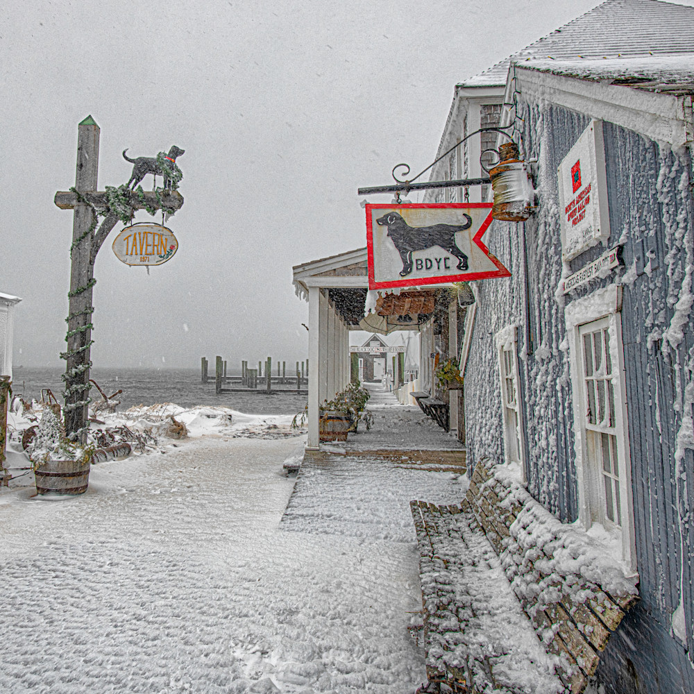 Bl ack dog tavern snow storm fbm7r1