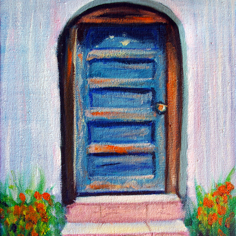 Door with steps large u2pr8n