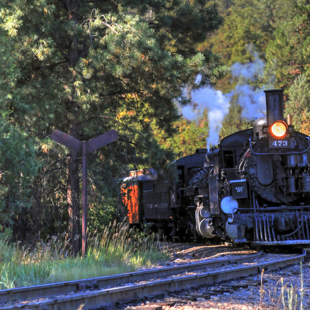 Durango and silverton locomotive 473 q7hvzj