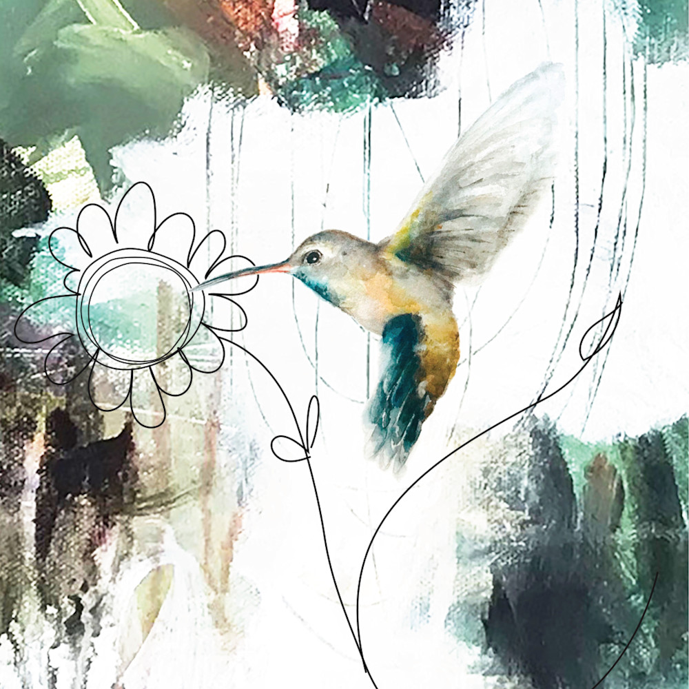 Andrea henning   hummingbird simple flower hbwtse