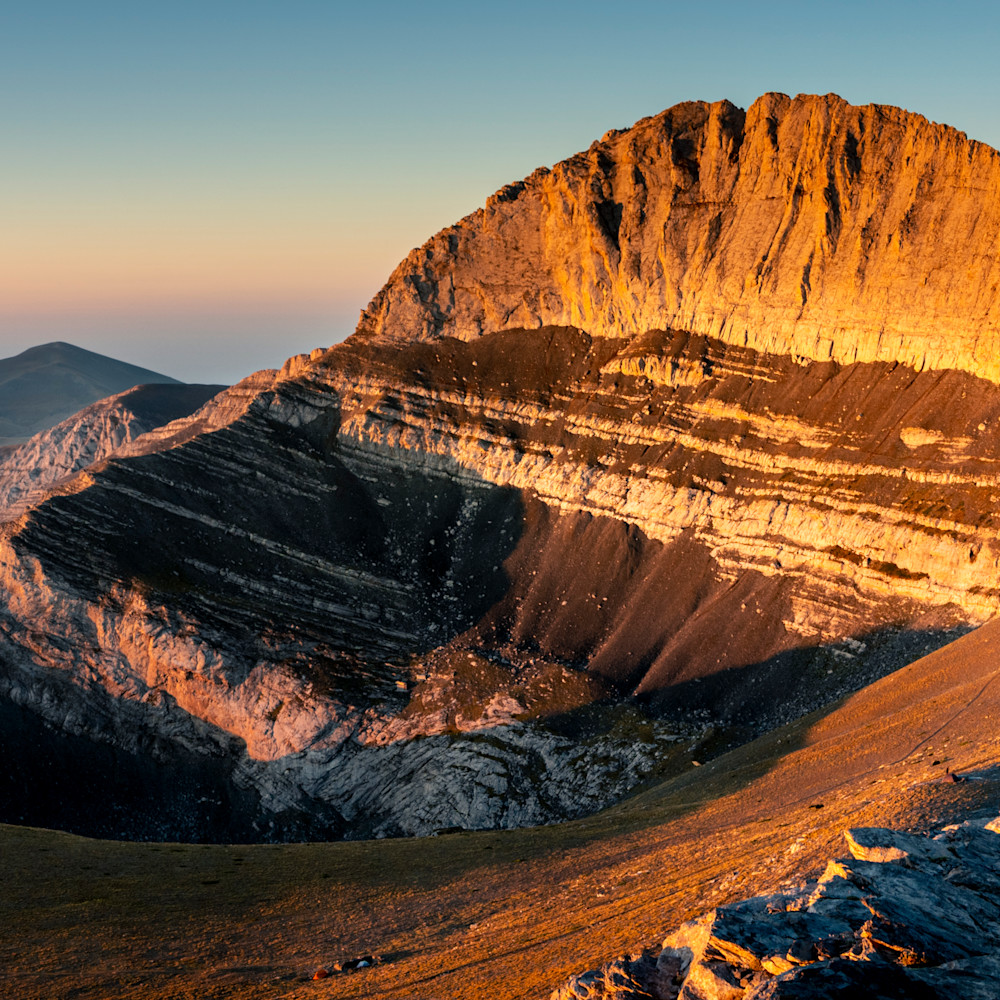 Mount olympus sunrise greece rhm0cv