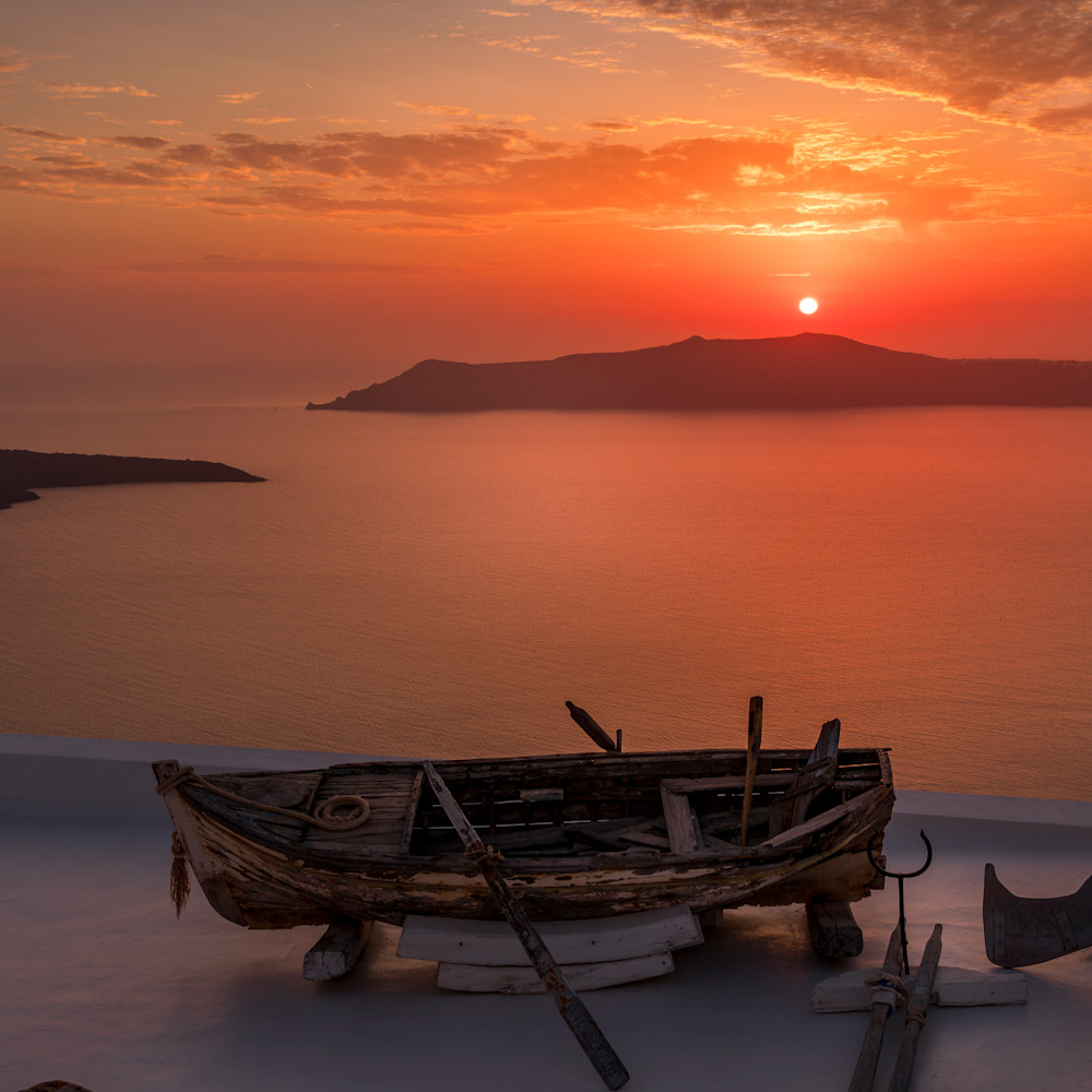 Santorini sunset greece aslzuz