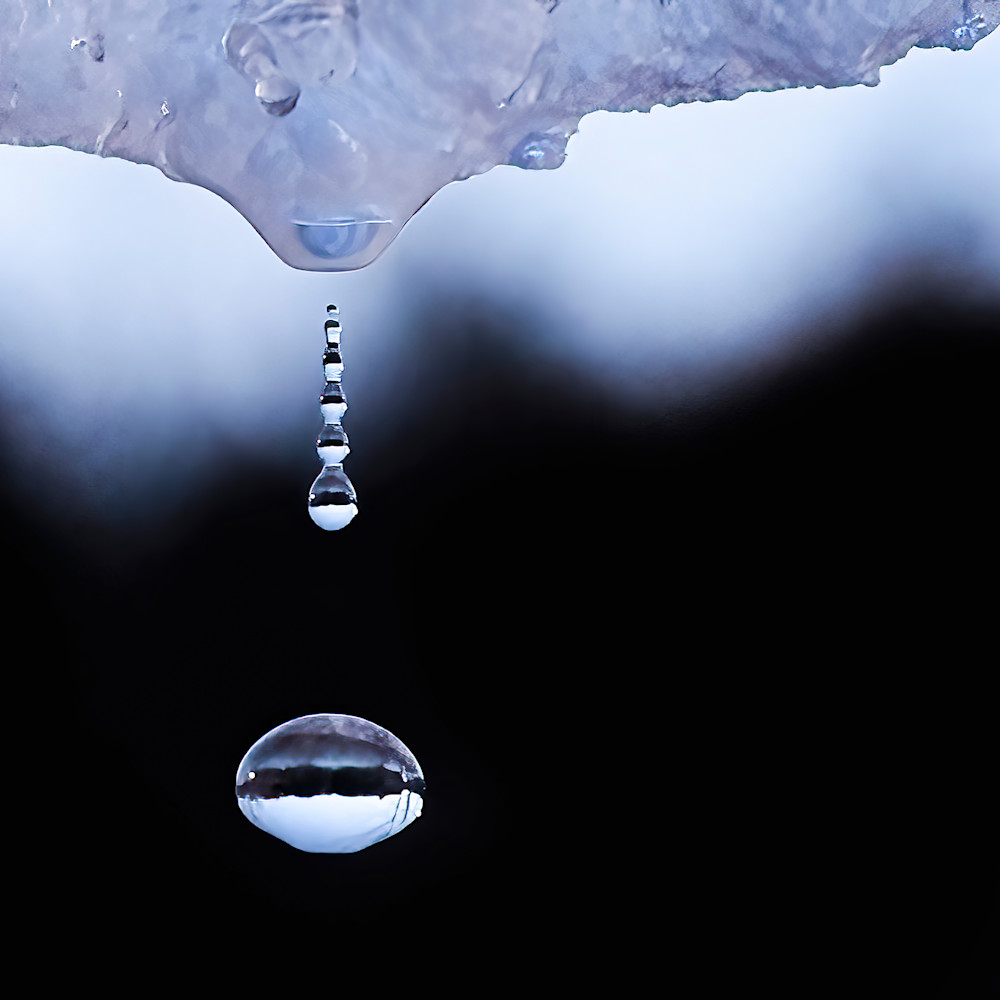 Cool Water Droplet Photography Art terrymcgraw
