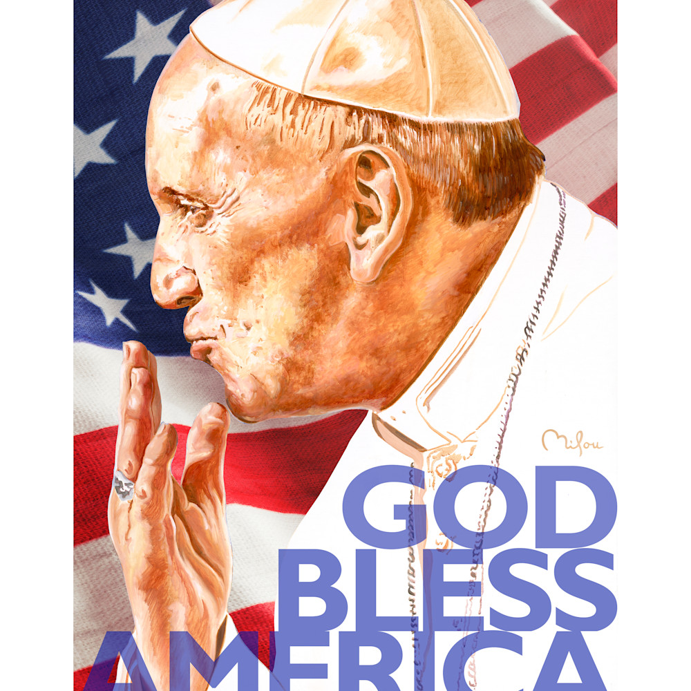 Pope francis god bless amercica ipf0e6