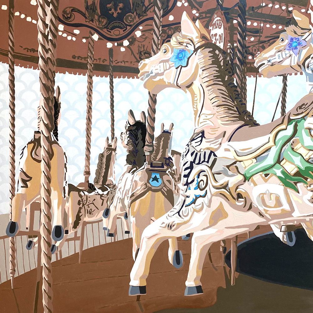 Carousel horses 5000px jpg asf prints cezkiw