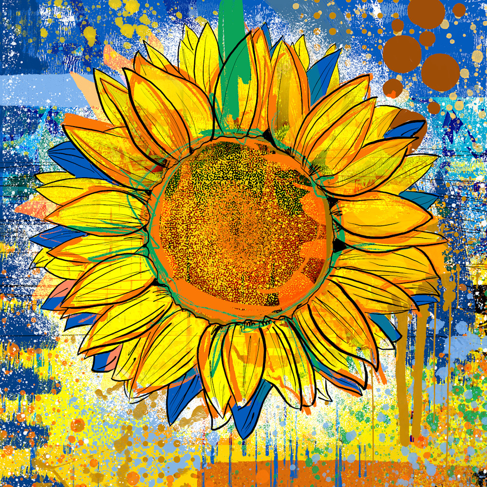Sunflower in color wuwur8