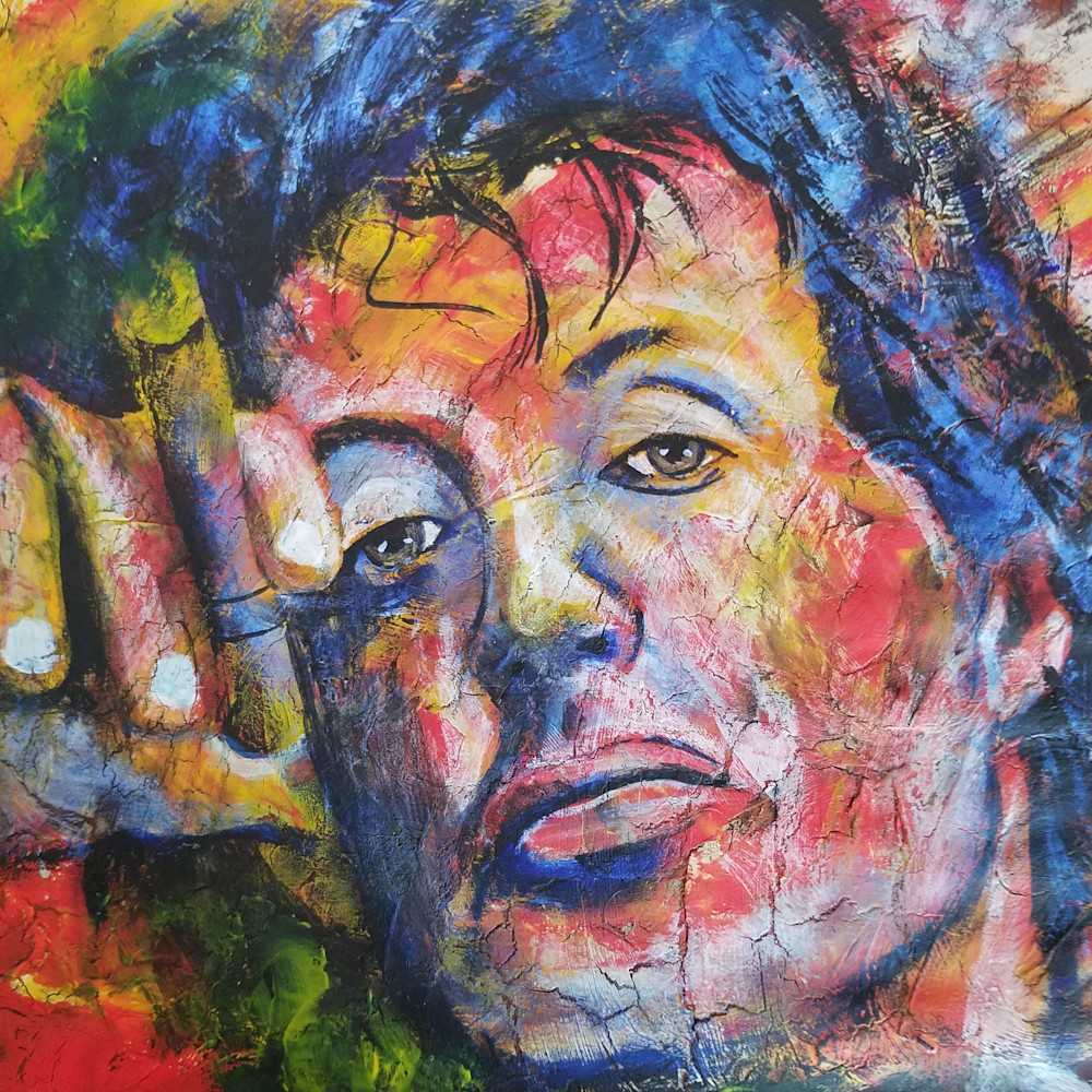 Stallone in watercolor sy9ces