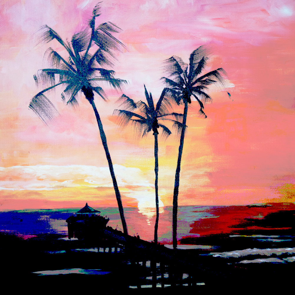 Malibu sunset 16x20 printable copy inrdlf