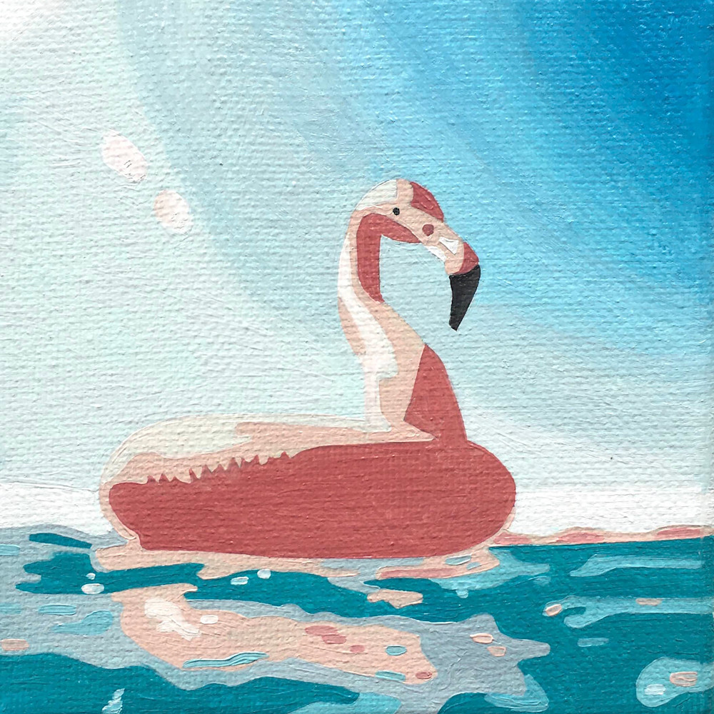 Flamingo floating 5000px jpg asf print dnpyma
