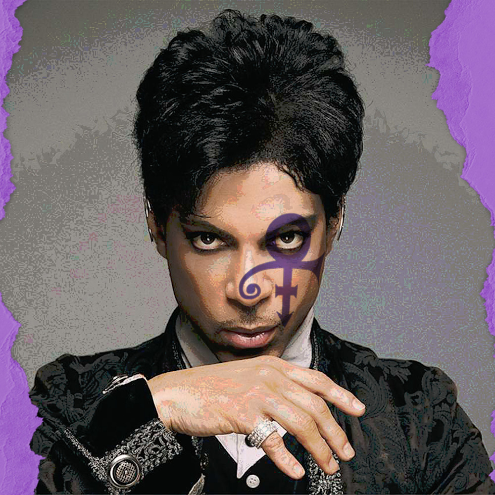 Prince the purple symbol banysx