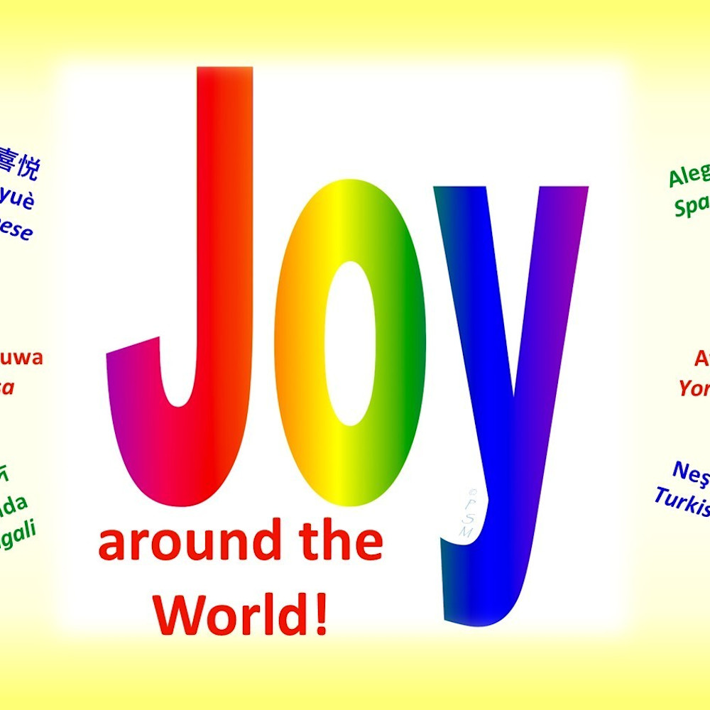 Joy around world rainbow ihznzu