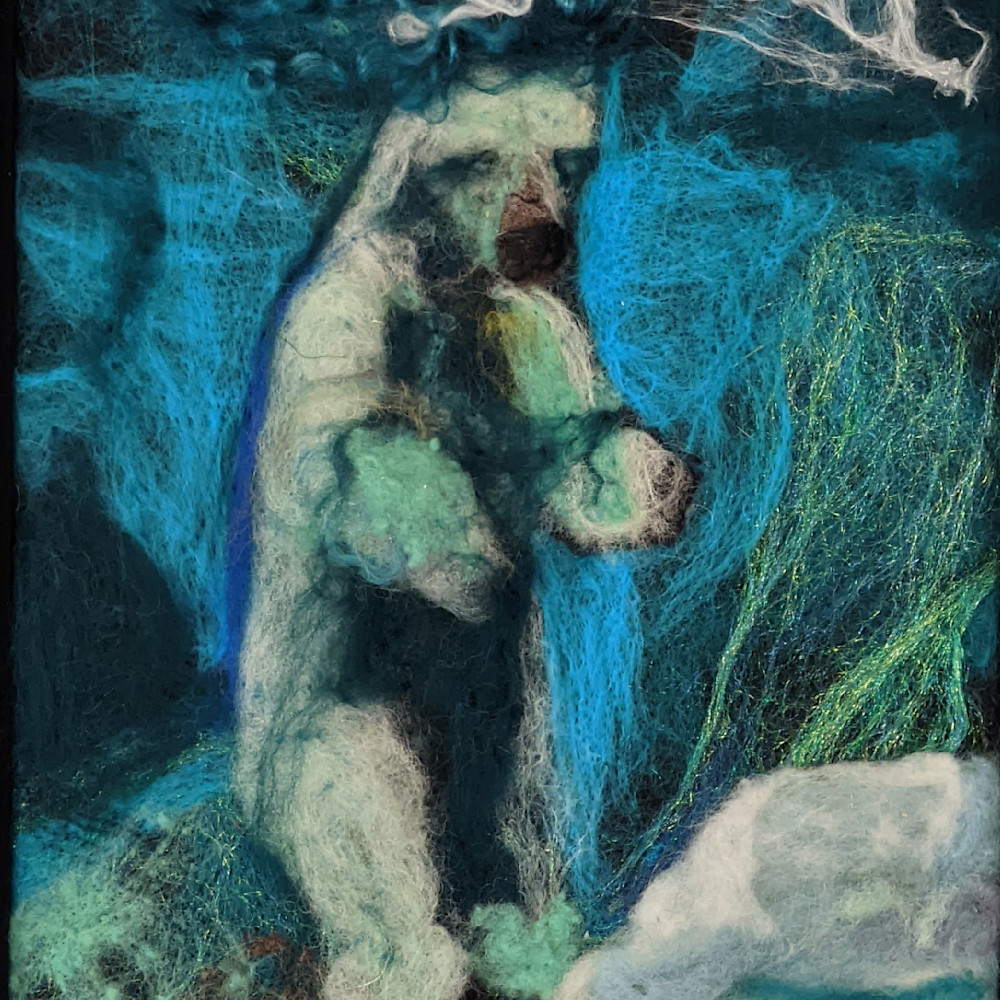 Polar bear under water zanus7
