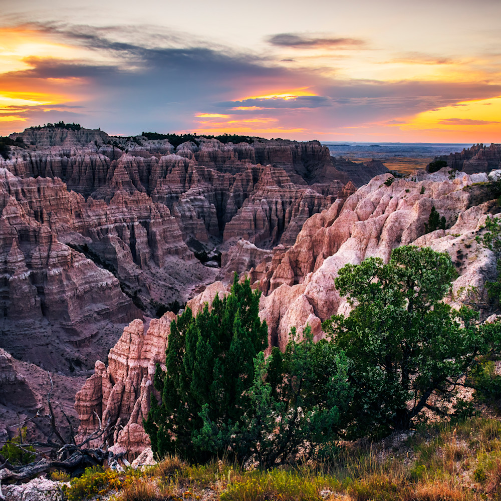 Andy crawford photography sunset over badlands valley txytft