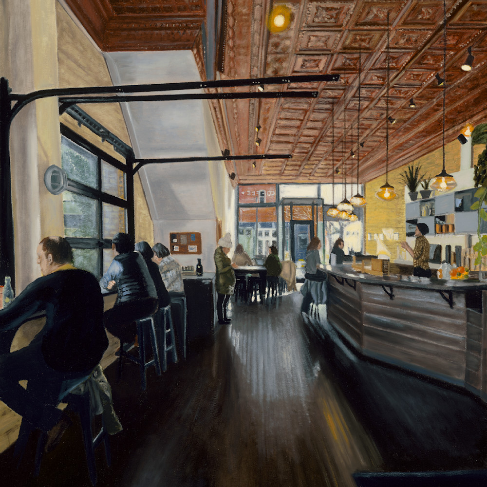 Cafe ipsento copper ceiling 2022 print kw97eg