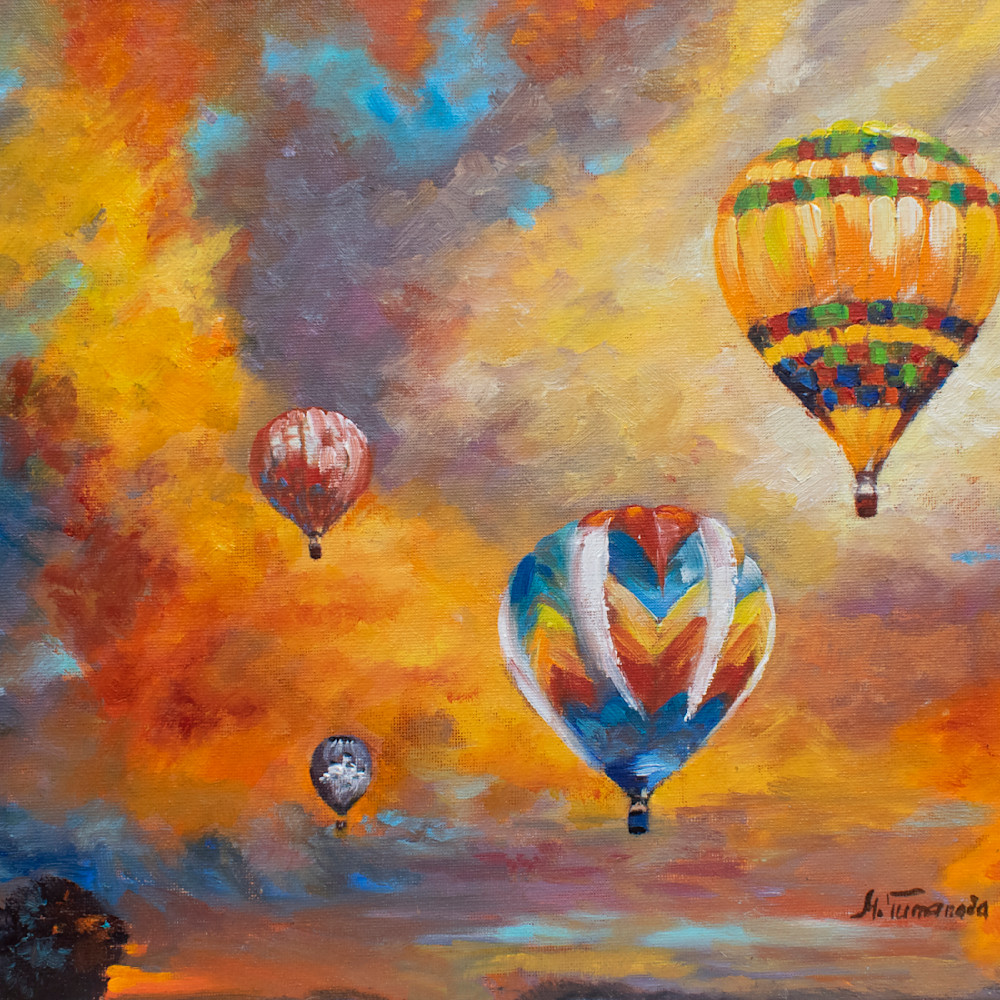 Air balloons print p3sfjc