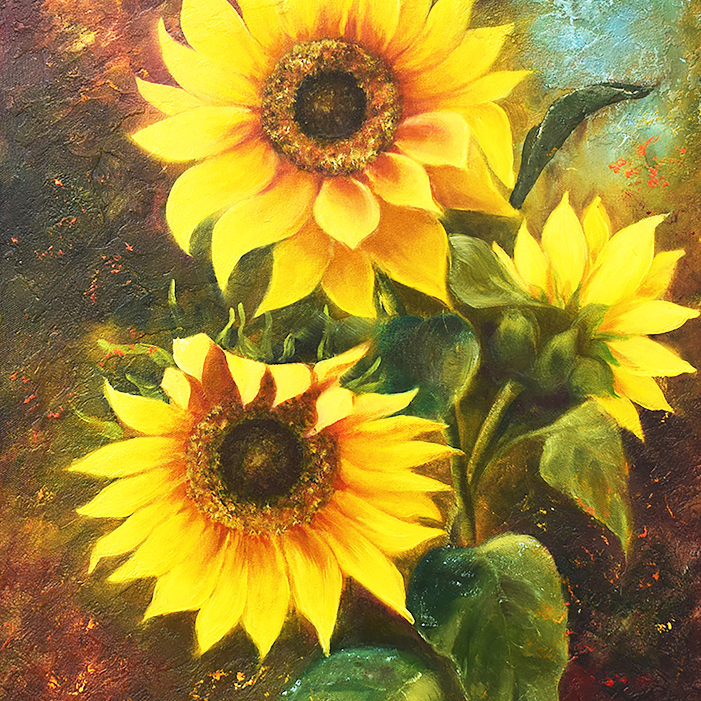 Mariya tumanova   sunflowers print d2gnhi