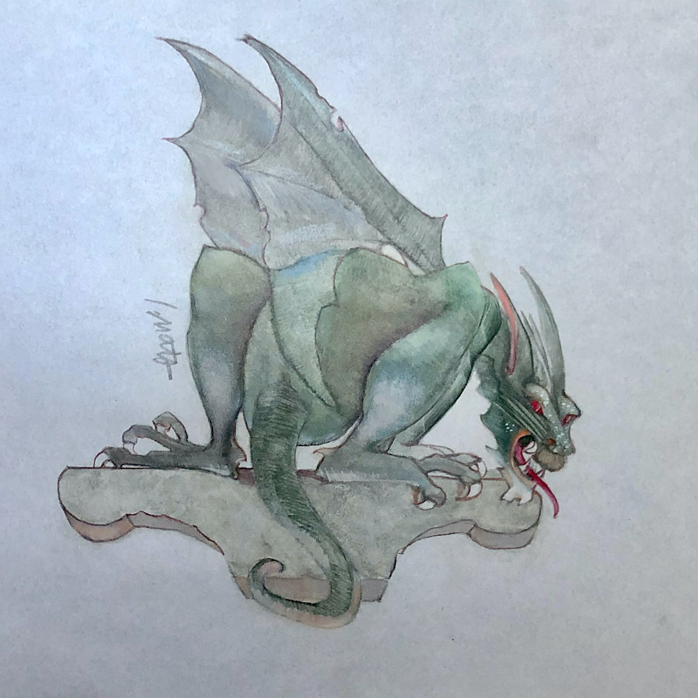 Lynn matsuoka   dragon gargoyle n3ogfr
