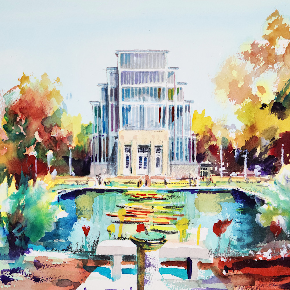 Stl forest park jewel box art steven dragan fine art