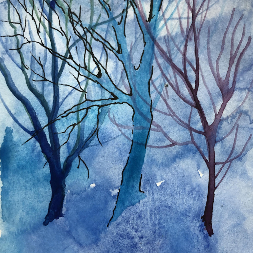 Winter trees guaaru
