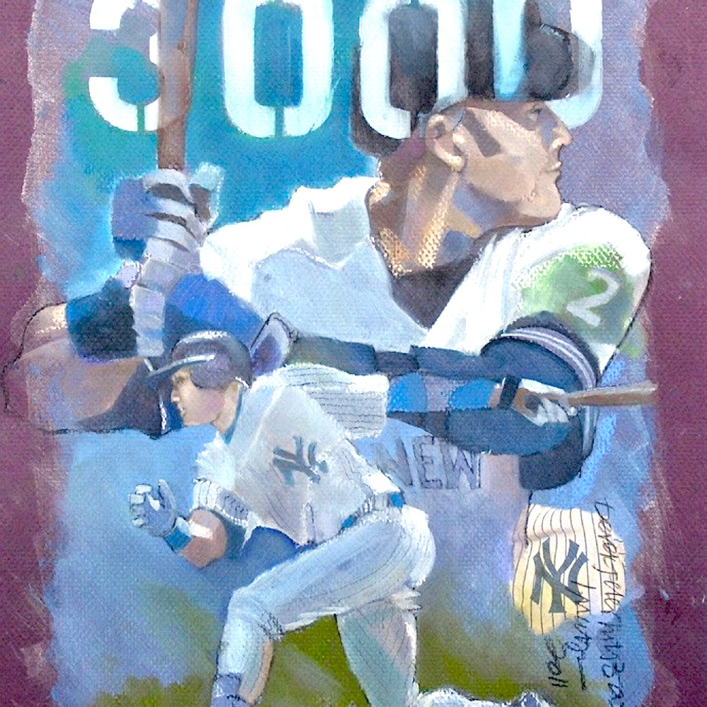 Jeter3000painting shilvq