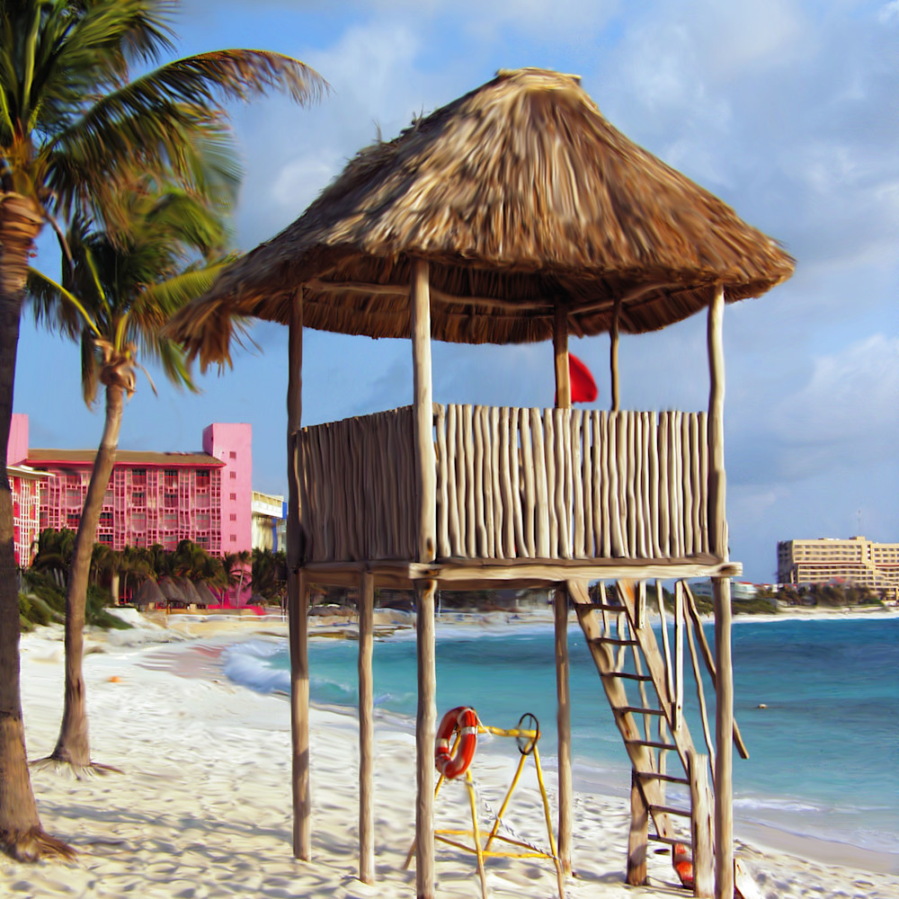 Cancun beach portrait ni6cra