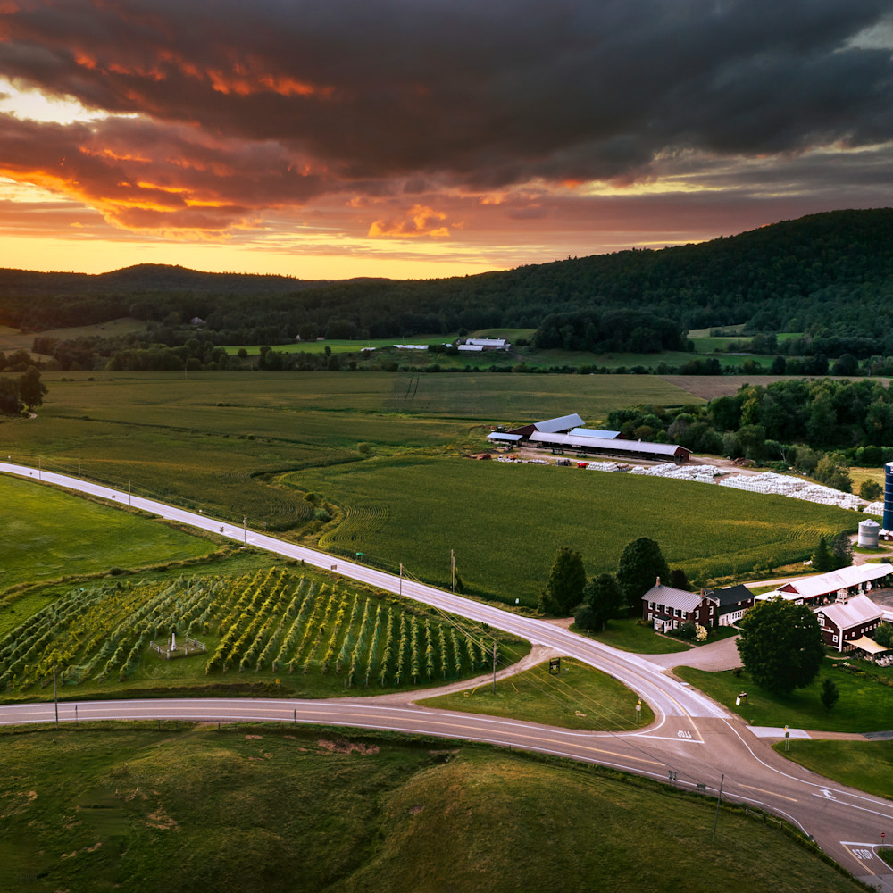 Boyden valley winery and spirits at sunset gadkdp