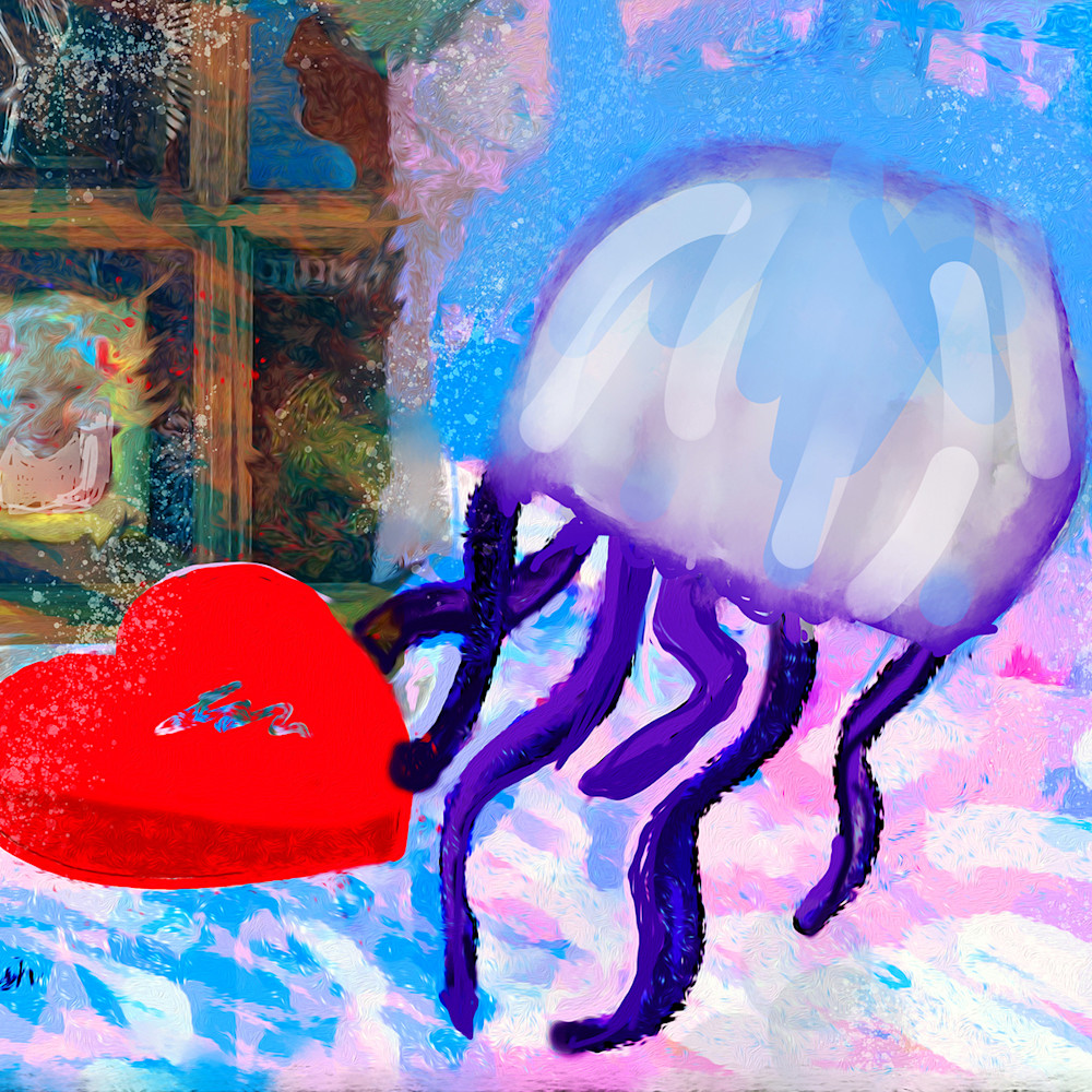 A jellyfish in love vxrwxg