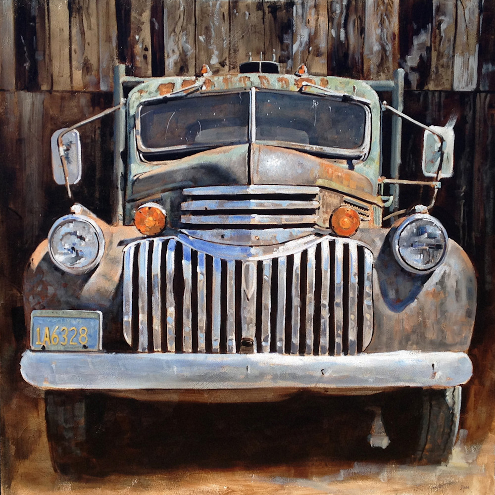 Old truck 14x18 yqlrp5